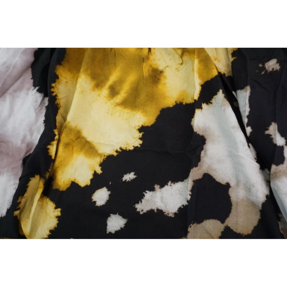 Anthropologie‎  Off The Shoulder Multicolor Midi Dress Women's One Size - Picture 4 of 9